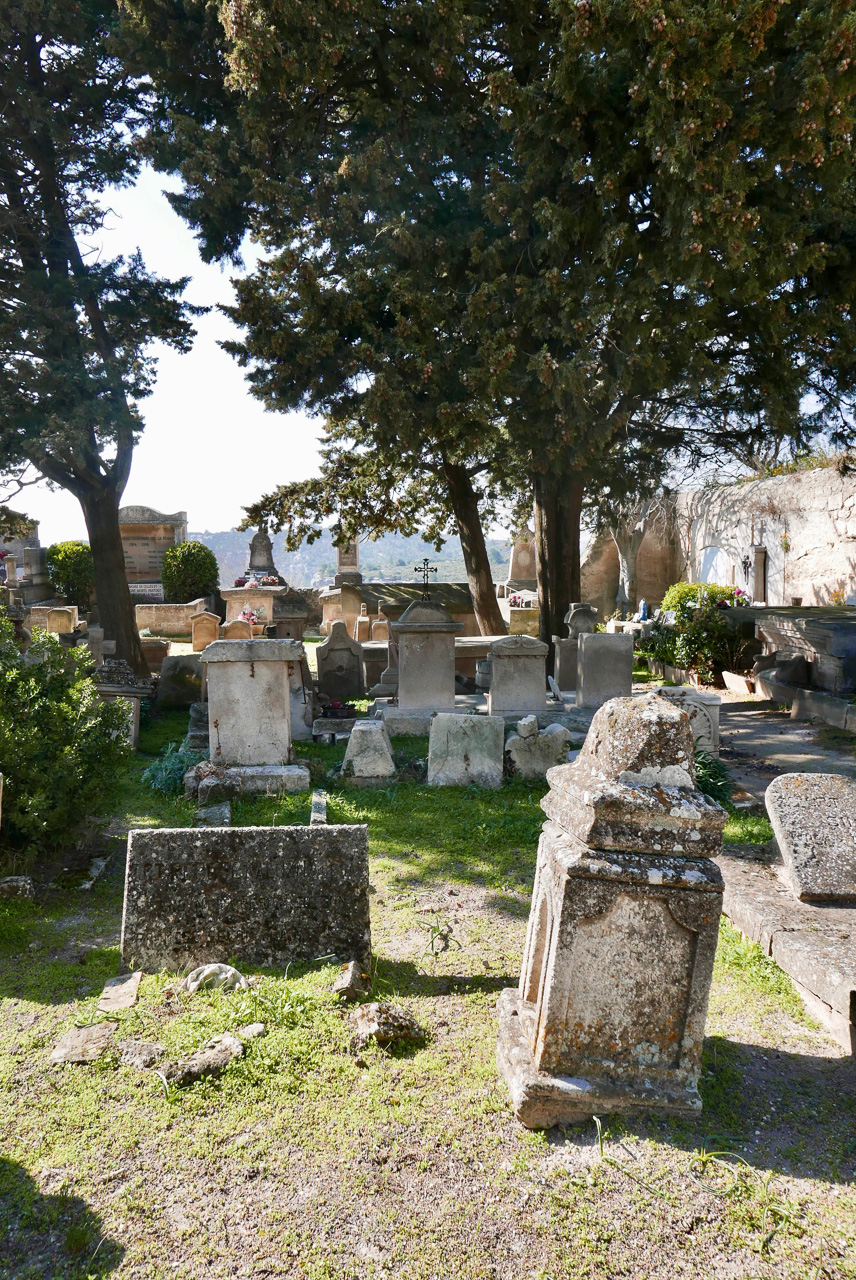 Cara Sharratt Travel - Cemetery at Les Baux-de-Provence, France