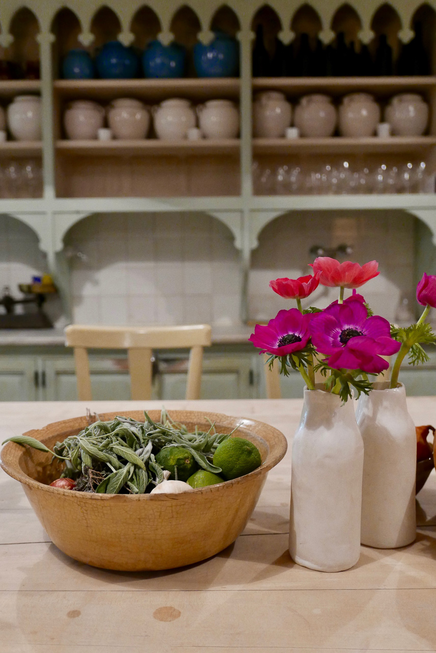 Cara Sharratt Travel - La Mirande - Downstairs Kitchen - Avignon, France
